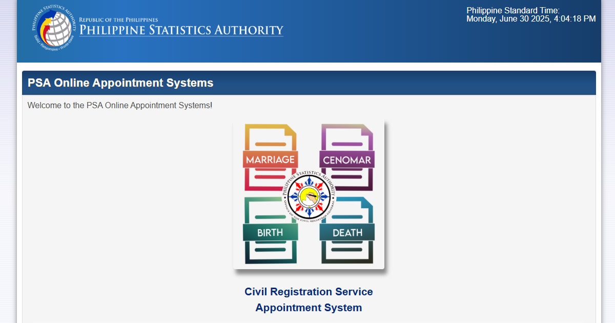 Understanding the PSA online appointment system for in-person document requests